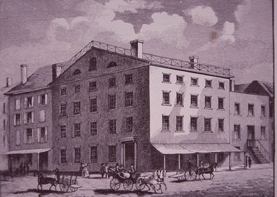 Fraunces Tavern, New York City by American School