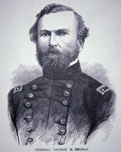 General George H. Thomas (1816-70) by American School
