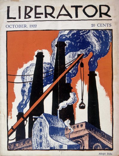 Landscape of factories by American School