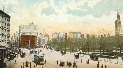 Madison Square, New York, 1906 by American School