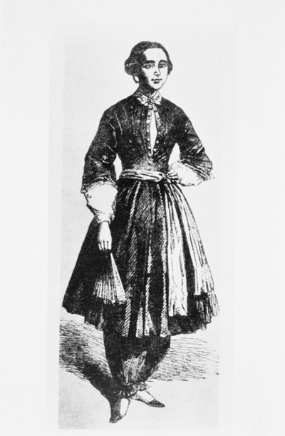 Portrait of Amelia Bloomer by American School
