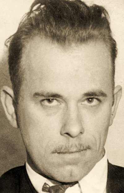 Portrait of John Dillinger (1903 – 34) by American School