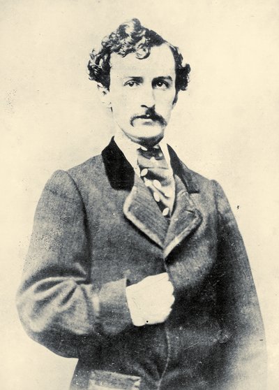 Portrait of John Wilkes Booth by American School