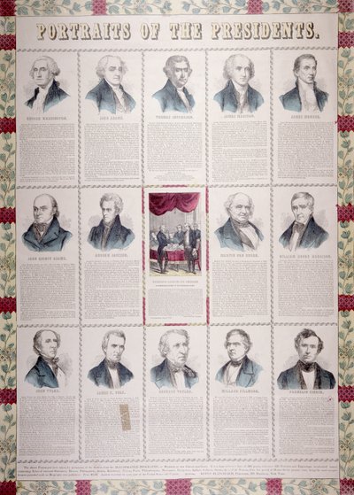 Portraits of the Presidents by American School