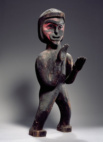 Potlatch figure by American School