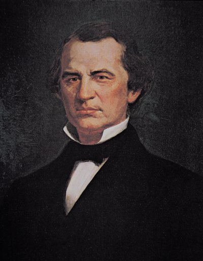 President Andrew Johnson (1808-75) by American School