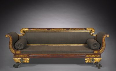 Sofa, c.1820 by American School