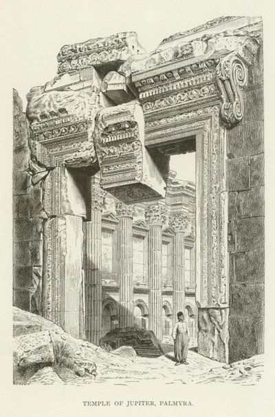 Temple of Jupiter, Palmyra by American School