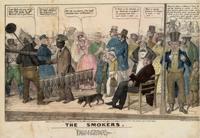 The Smokers by American School