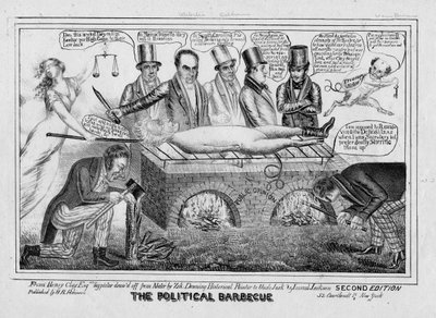 The Political Barbecue by American School