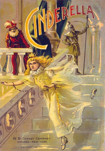 Theatre poster for Cinderella by American School