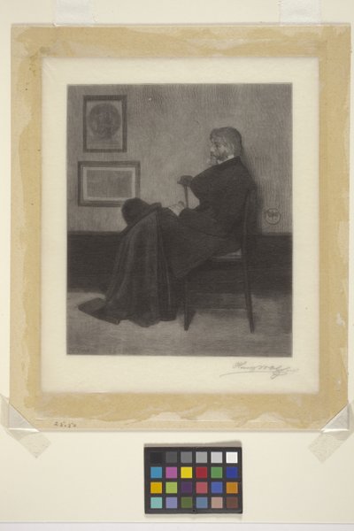 Thomas Carlyle by American School