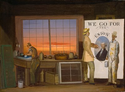 We Go for the Union, c.1840-1850 by American School