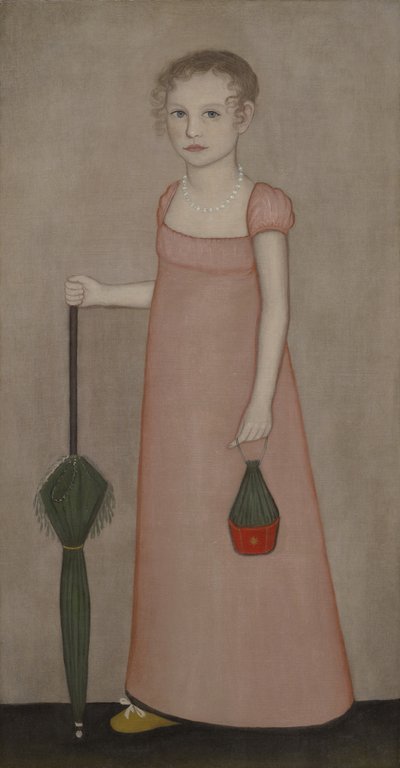 Portrait of Harriet Campbell by Ammi Phillips