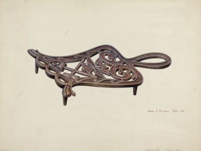 Flat Iron Stand by Amos C. Brinton