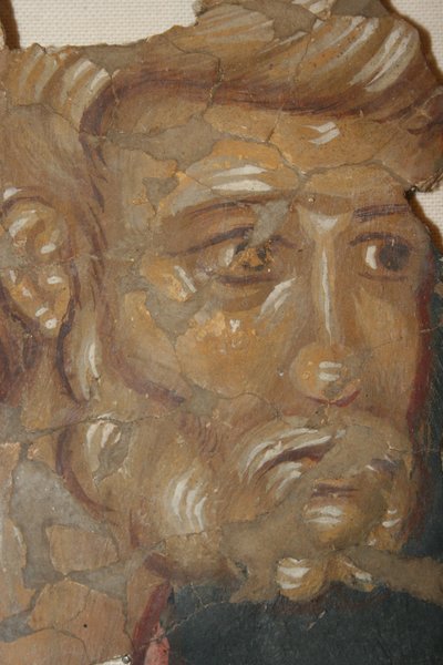 Peter the Apostle by Ancient Russian frescos