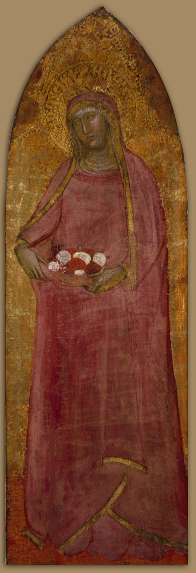 Saint Elizabeth of Hungary by Andera Bonaiuti