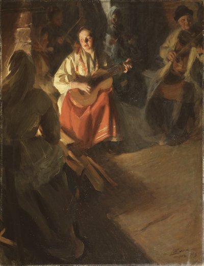 A Musical Family by Anders Leonard Zorn