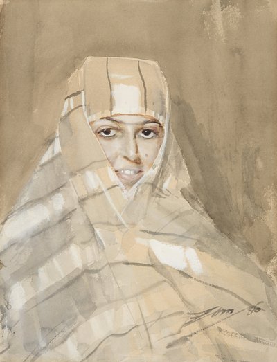 Bedouin Girl by Anders Leonard Zorn