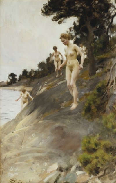 Frightened by Anders Leonard Zorn