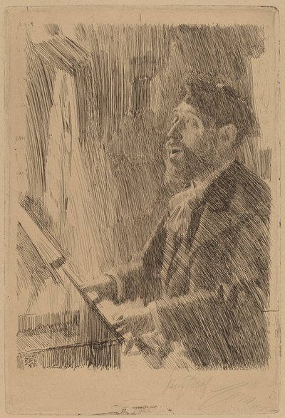J.B. Faure by Anders Leonard Zorn
