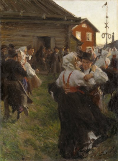 Midsummer Dance by Anders Leonard Zorn