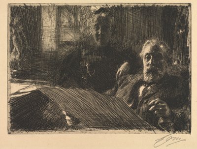 Mr. and Mrs. Fürstenberg by Anders Leonard Zorn