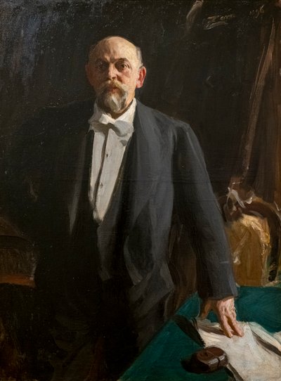 Portrait of Savva Mamontov by Anders Leonard Zorn