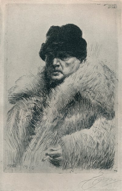 Self-Portrait by Anders Leonard Zorn