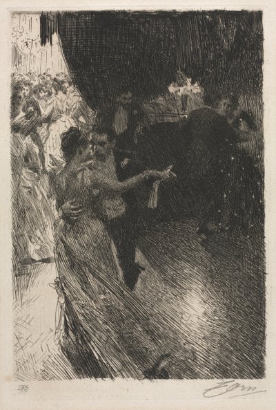 The Waltz, 1891 by Anders Leonard Zorn