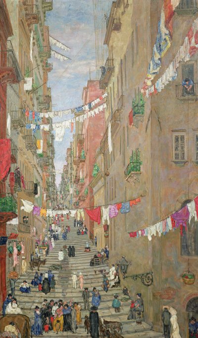Pallonetto di Santa Lucia, Naples by Anders Svarstad