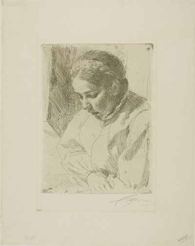 At Prayer by Anders Leonard Zorn