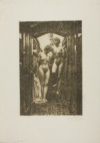 Cabin by Anders Leonard Zorn