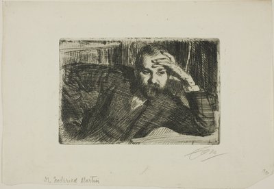 Fredrik Martin by Anders Leonard Zorn