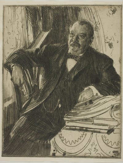 Grover Cleveland II by Anders Leonard Zorn