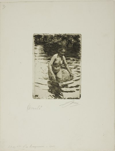 Hemulå II by Anders Leonard Zorn