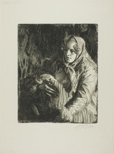 Madonna (A Mother) by Anders Leonard Zorn