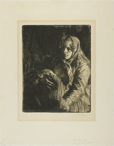 Madonna (A Mother) by Anders Leonard Zorn
