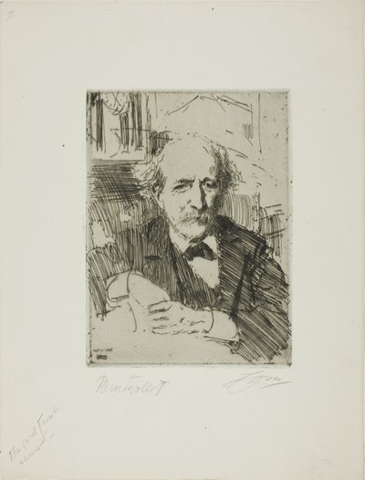 Marcellin Berthelot by Anders Leonard Zorn