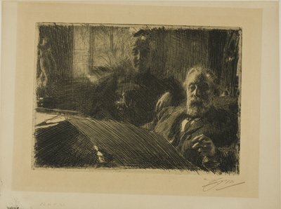 Mr. and Mrs. Fürstenberg by Anders Leonard Zorn