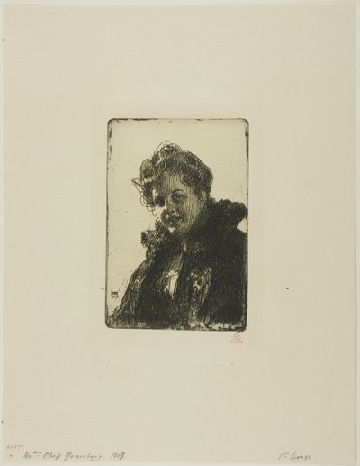 Mrs. Granberg by Anders Leonard Zorn