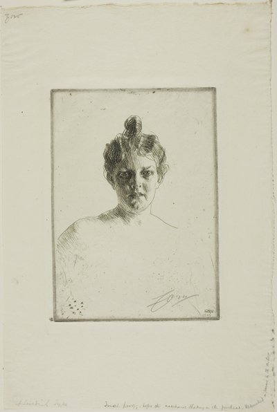 Mrs. Runeberg by Anders Leonard Zorn