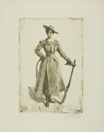 Mrs. Thompson Seton by Anders Leonard Zorn