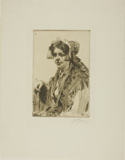Nåskulla by Anders Leonard Zorn