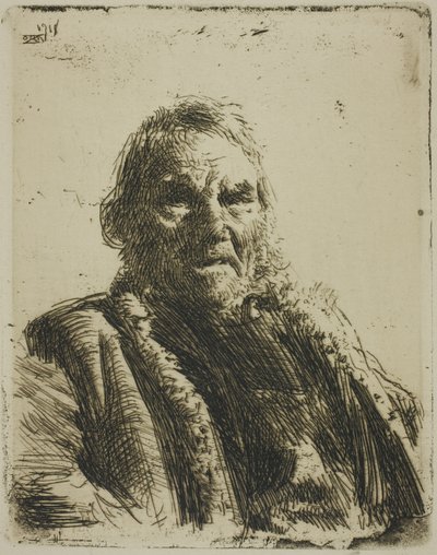 Old Soldier ("Prinsen") by Anders Leonard Zorn