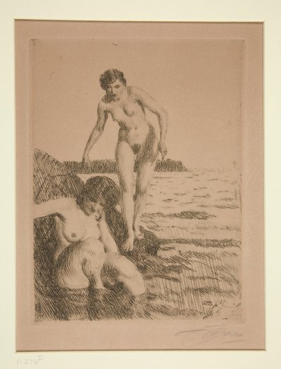 On Hemso Island by Anders Leonard Zorn