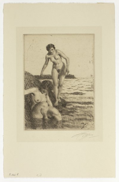 On Hemsö Island by Anders Leonard Zorn