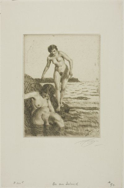 On Hemsö Island by Anders Leonard Zorn