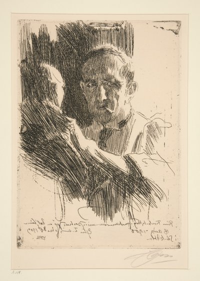 Prince Paul Troubetzkoy II by Anders Leonard Zorn