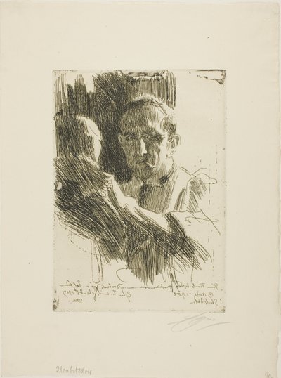 Prince Paul Troubetzkoy II (Bust) by Anders Leonard Zorn